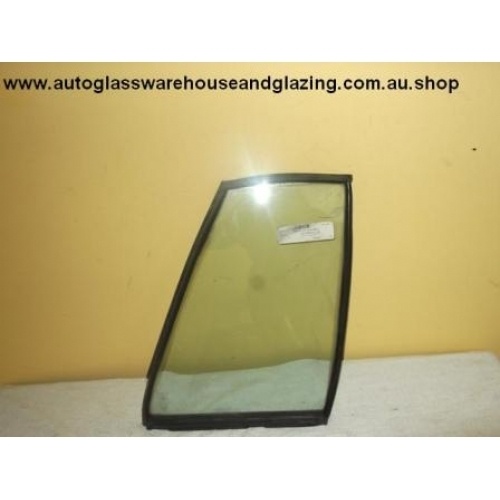 NISSAN BLUEBIRD 910 - 5/1981 to 1986 - 4DR WAGON - DRIVERS - RIGHT SIDE REAR QUARTER GLASS - (Second-hand)