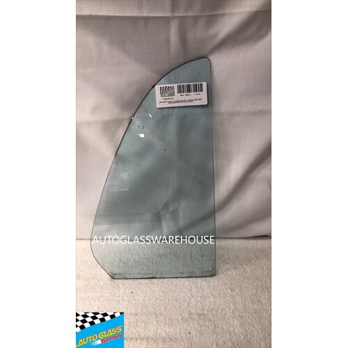 MITSUBISHI LANCER CA 4DR SED 3/89>9/92 - DRIVERS - RIGHT SIDE REAR QUARTER GLASS - GREEN