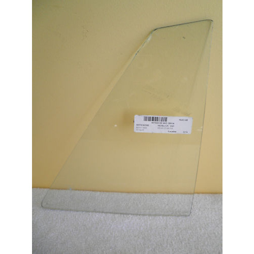 MITSUBISHI SIGMA GE/GH - 10/1977 to 2/1982 - 4DR SEDAN - DRIVERS - RIGHT SIDE REAR QUARTER GLASS - (Second-hand)