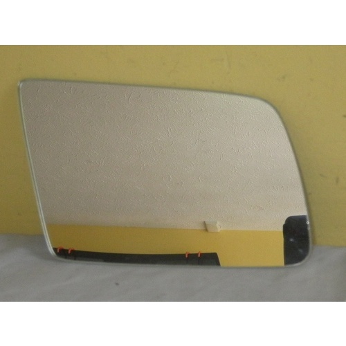 HOLDEN COMMODORE VK/VL - 3/1984 to 8/1988 - SEDAN/WAGON (AUSTRALIA MADE) - DRIVERS - RIGHT SIDE MIRROR - FLAT GLASS ONLY - 145MM X 93MM - NEW