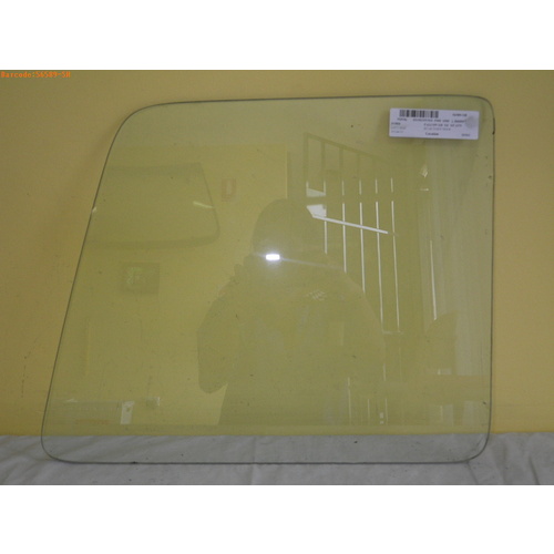 FORD FALCON XD/XE/XF/XG - 10/1979 TO 12/1999 - PANEL VAN - LEFT SIDE BARN DOOR GLASS - CLEAR - (Second-hand)
