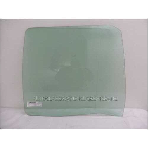 FORD FALCON EB2-ED-EF-EL - 2/1988 TO 9/1996 - 4DR SEDAN - PASSENGERS - LEFT SIDE REAR DOOR GLASS - (THICKER GLASS) - NEW