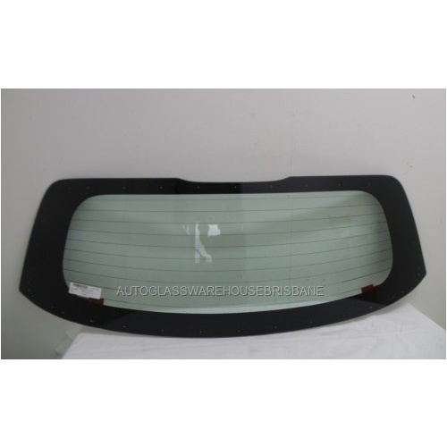 MITSUBISHI MIRAGE 	LA - 2013 to 1/2020 - 5DR HATCH - REAR WINDSCREEN GLASS - HEATED  - NEW