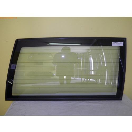 HOLDEN JACKAROO UBS25 - 5/1992 to 12/2003 - 2/4DR WAGON - PASSENGERS - LEFT SIDE REAR BARN DOOR GLASS - NO MOULD - HEATED - NO STOP LIGHT - NEW
