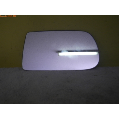 FORD LASER KN/KQ - 2/1999 to 9/2002 - SEDAN/HATCH - DRIVERS - RIGHT SIDE MIRROR  - FLAT GLASS ONLY - 160MM x 87MM - NEW
