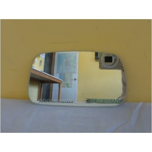 suitable for TOYOTA PASEO EL44 - 6/1991 to 10/1995 - 2DR COUPE - RIGHT SIDE MIRROR - FLAT GLASS ONLY (170mm wide X 95mm high) - NEW