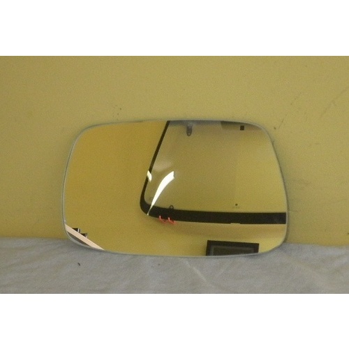 suitable for TOYOTA COROLLA ZZE122R - 12/2001 to 4/2007 - SEDAN/HATCH/WAGON - PASSENGERS - LEFT SIDE MIRROR - FLAT GLASS ONLY - 170MM X 103MM - NEW