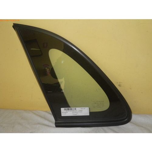 MITSUBISHI ASX - 7/2010 TO CURRENT - 5DR HATCH - PASSENGERS - LEFT SIDE REAR OPERA GLASS - BLACK MOULD - (Second-hand)