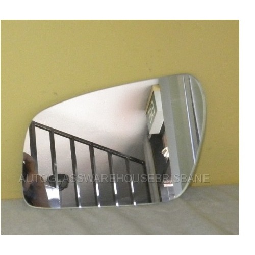 FORD FIESTA WP/WQ - 3/2004 to 12/2008 - 3DR HATCH - PASSENGERS - LEFT SIDE MIRROR - FLAT GLASS ONLY - 180mm DIAGONAL WIDE X 105mm TALL - NEW