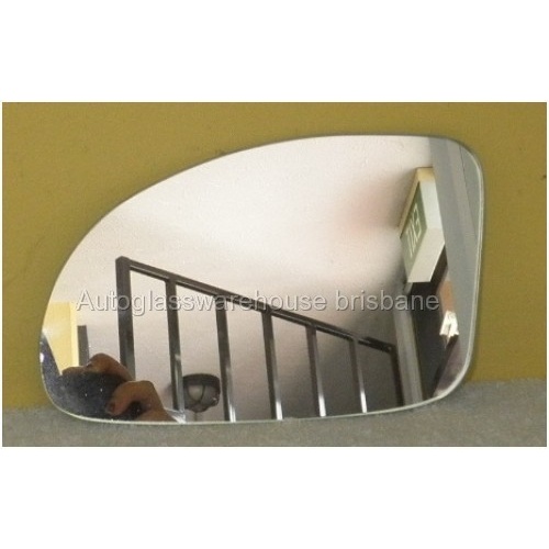 FORD FESTIVA WB - 4/1994 to 7/2000 - HATCH - PASSENGERS - LEFT SIDE MIRROR - FLAT GLASS ONLY - 155MM X 100MM HIGH - NEW
