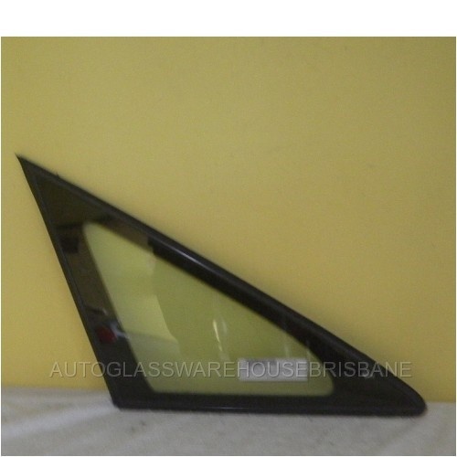 suitable for TOYOTA TARAGO ACR30 - 7/2000 to 2/2006 - WAGON - DRIVERS - RIGHT SIDE FRONT QUARTER GLASS - ENCAPSULATED - (Second-hand)