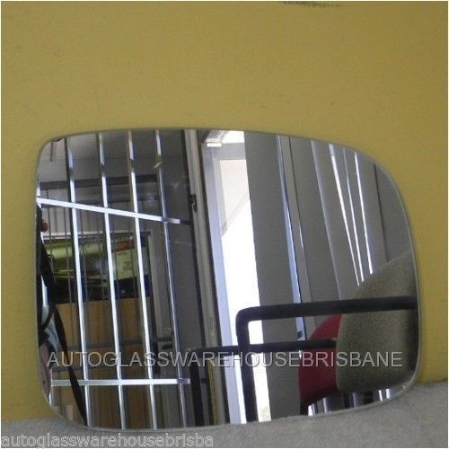 HOLDEN RODEO TF - 7/1988 TO 2/1997 - UTE - RIGHT SIDE MIRROR - FLAT GLASS ONLY - 150mm HIGH X 200mm WIDE - NEW