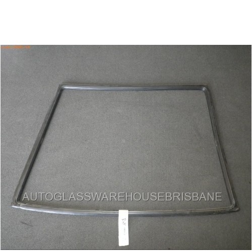 suitable for TOYOTA SPRINTER AE86 - 2DR COUPE 7/83>1986 - REAR WINDSCREEN RUBBER - (glass) 780mm HIGH X 1150MM Bottom wide. - (Second-hand)