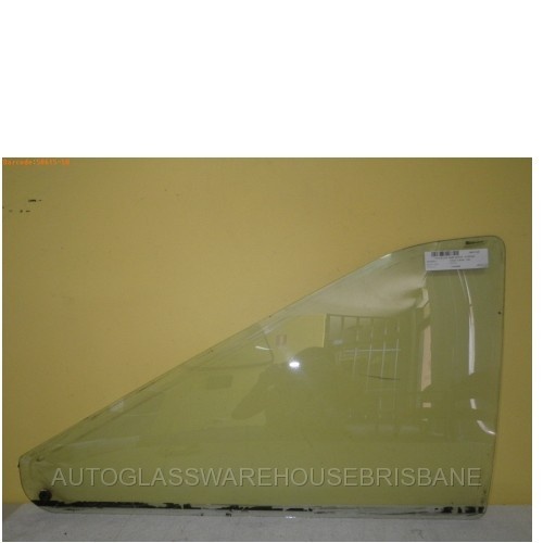 suitable for TOYOTA CELICA RA60 - 11/1981 to 10/1985 - 3DR HATCH - DRIVERS - RIGHT SIDE REAR OPERA GLASS - (Second-hand)