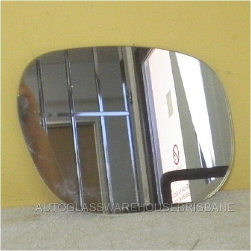 suitable for TOYOTA RAV4 10 SERIES - 7/1994 to 4/2000 - 3DR/5DR WAGON - RIGHT SIDE MIRROR - FLAT GLASS ONLY - 150mm WIDE x 118mm HIGH - NEW