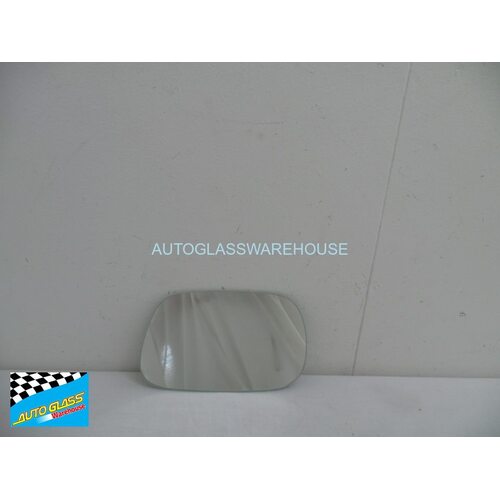suitable for TOYOTA CALDINA AT211/ST210/RT30 IMPORT - 1996 to 2002 - 4DR SEDAN - DRIVER - RIGHT SIDE MIRROR - FLAT GLASS ONLY - 170mm X 100mm - NEW