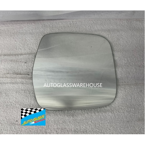 suitable for TOYOTA PRADO 90 SERIES - 6/1996 to 1/2003 - 5DR WAGON - DRIVERS -RIGHT SIDE MIRROR - FLAT GLASS ONLY -  166MM X 163 HIGH - NEW