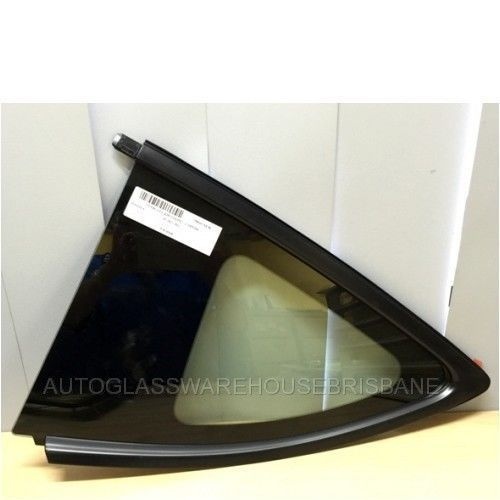 suitable for TOYOTA 86 GTS - 6/2012 to 8/2022 - 2DR COUPE - GTS / ZN6 - PASSENGERS - LEFT SIDE REAR OPERA GLASS - ENCAPSULATED - (SECOND-HAND)