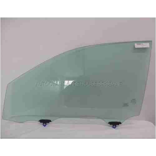 suitable for TOYOTA KLUGER GSU50R/GSU55R - 3/2014 TO 2/2021 - 5DR WAGON - PASSENGERS - LEFT SIDE FRONT DOOR GLASS - WITH FITTING - GREEN - NEW