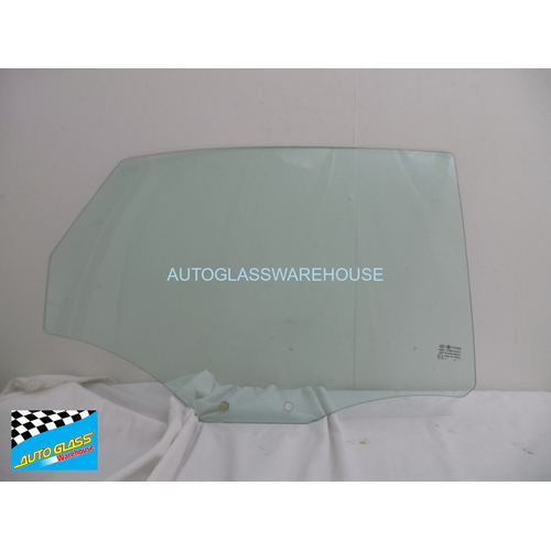 AUDI A3/S3 8V - 5/2013 to CURRENT - 4DR SEDAN - DRIVERS - RIGHT SIDE REAR DOOR GLASS - 2 HOLES - GREEN - LOW STOCK - NEW