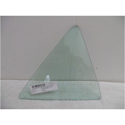 suitable for TOYOTA COROLLA ZRE172R - 12/2013 to 10/2019 - 4DR SEDAN - RIGHT SIDE REAR QUARTER GLASS - GREEN - NEW