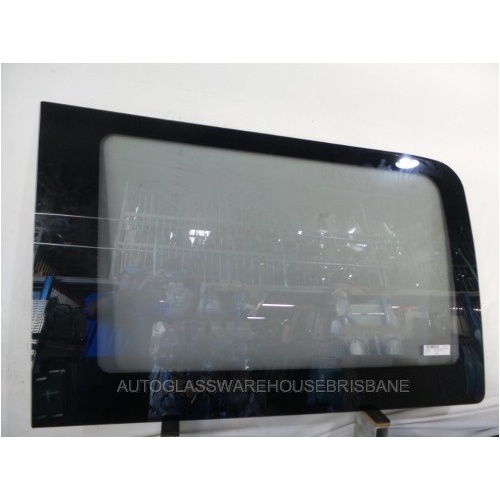 VOLKSWAGEN CRAFTER - 3/2007 TO 8/2017 - LWB VAN - LEFT SIDE REAR FIXED BONDED GLASS - (1245w X 760h) NEW