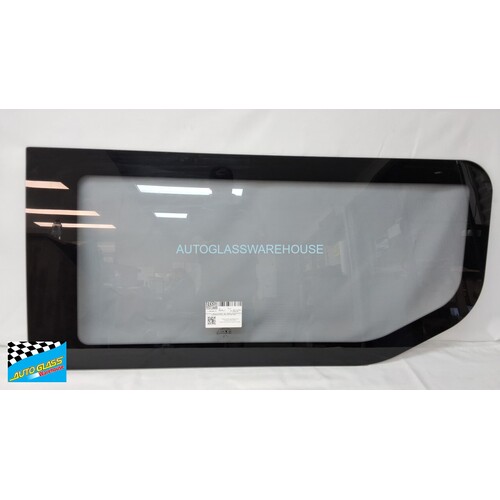 IVECO DAILY - 5/2015 TO CURRENT - VAN - DRIVERS - RIGHT SIDE FRONT FIXED BONDED GLASS - GREY (1300 x 600) - NEW