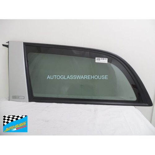 HOLDEN ADVENTRA - 08/2003 TO 01/2009 - 5DR WAGON - PASSENGERS - LEFT SIDE REAR CARGO GLASS - (SECOND-HAND)