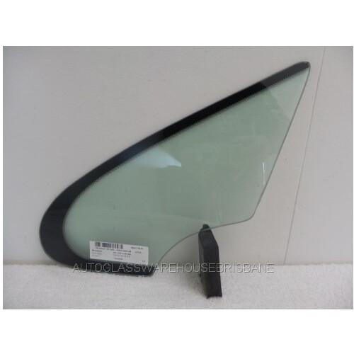 PEUGEOT 307/307 CC - 12/2001 to 1/2008 - HATCH/WAGON/CONVERTIBLE - PASSENGERS - LEFT SIDE FRONT QUARTER GLASS - NOT ENCAPSULATED - NEW