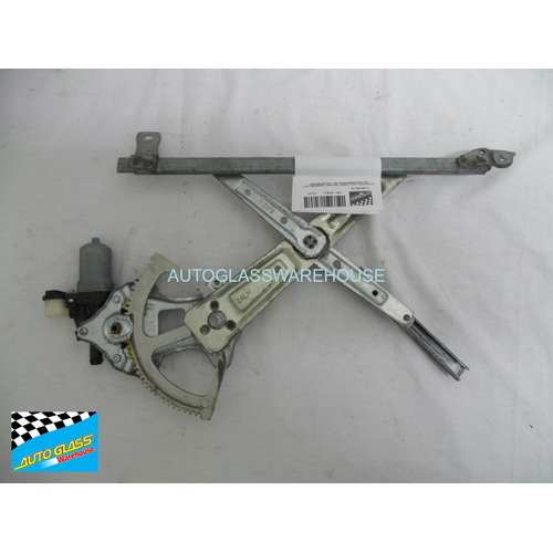 suitable for TOYOTA 86 GTS - 6/2012 to 8/2022 - 2DR COUPE - PASSENGERS - LEFT SIDE FRONT WINDOW REGULATOR - 6 PIN - (SECOND-HAND)