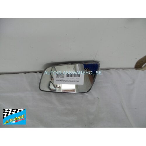 HOLDEN COMMODORE VE - 7/2008 TO 5/2013 - SEDAN/WAGON/UTE - PASSENGERS - LEFT SIDE MIRROR WITH BACKING PLATE - 1468803 - (SECOND-HAND)