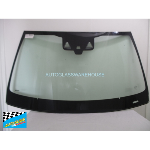 MERCEDES 205 SERIES C-CLASS - 3/2016 to CURRENT - 2DR COUPE - FRONT WINDSCREEN GLASS - RSA,COVER PLATE,2X CAM,HUD,RET, BROKEN ANTENNA - (SECOND-HAND) 