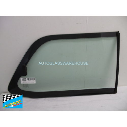 TATA XENON - 1/2010 TO CURRENT - 4DR DUAL CAB - DRIVERS - RIGHT SIDE SLIDING CANOPY GLASS  - (AGC) 700 x 400 - (SECOND-HAND)