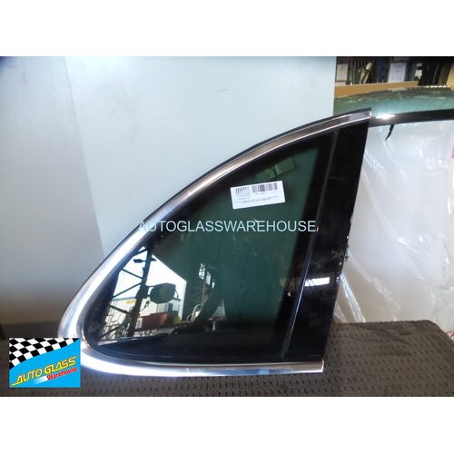 PORSCHE CAYENNE 958 - 7/2010 to 5/2018 - 4DR SUV - DRIVERS - RIGHT SIDE REAR OPERA GLASS - (SECOND-HAND)