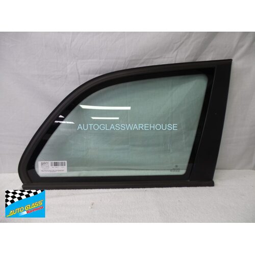 BMW 3 SERIES E46 - 8/1998 TO 1/2005 - 5DR WAGON - DRIVERS - RIGHT SIDE REAR CARGO GLASS - ENCAPSULATED - (SECOND-HAND)
