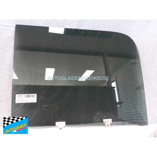 NISSAN CUBE Z11 - 1/2002 TO 11/2008 - 5DR WAGON - DRIVERS - RIGHT SIDE REAR DOOR GLASS (5 SEATERS ONLY) - PRIVACY TINTED - (SECOND-HAND)