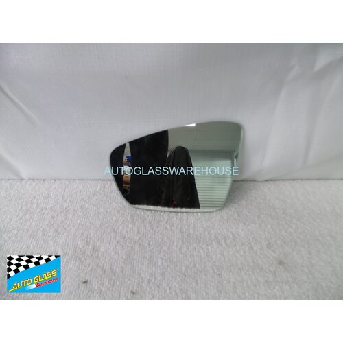 VOLKSWAGEN POLO - 5/2010 to 11/2017 - MK 5 (6R-6C) - 3DR HATCH/5DR HATCH - PASSENGERS - LEFT SIDE MIRROR - FLAT GLASS ONLY - NEW