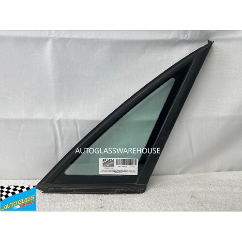 AUDI A4 B5 - 7/1995 to 5/2001 - 4DR SEDAN - DRIVERS - RIGHT SIDE REAR OPERA GLASS (FOR MODELS WITH CHROME BODY TRIM ONLY) - (Second-hand)