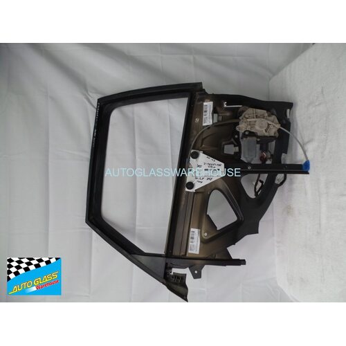 AUDI A3 / S3 - 5/1997 TO 5/2004 - 5DR HATCH - DRIVERS - RIGHT SIDE REAR DOOR WINDOW REGULATOR & FRAME - (SECOND-HAND)
