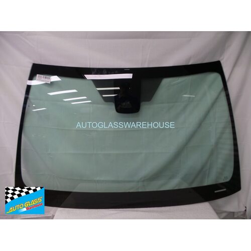 suitable for TOYOTA CAMRY ASV70R - 3/2021 TO CURRENT - 4DR SEDAN - FRONT WINDSCREEN GLASS - ADAS 1 CAM (H:227MM) - RETAINER - GREEN - NEW