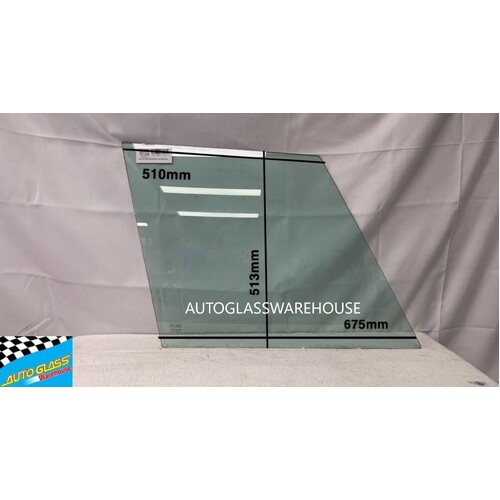 LAND ROVER RANGE ROVER VELAR 4WD - 1/1970 to 12/1994 - 4DR WAGON - PASSENGERS - LEFT SIDE REAR CARGO GLASS - 675mm - (SECOND-HAND)