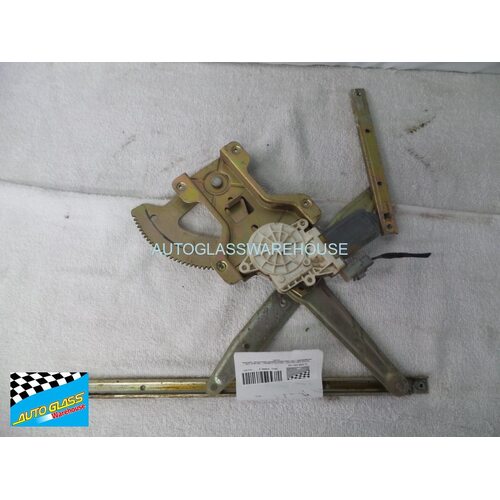 FOTON TUNLAND P201 - 6/2012 TO CURRENT - 4DR DUAL CAB - PASSENGERS - LEFT SIDE REAR WINDOW REGULATOR - (SECOND-HAND)