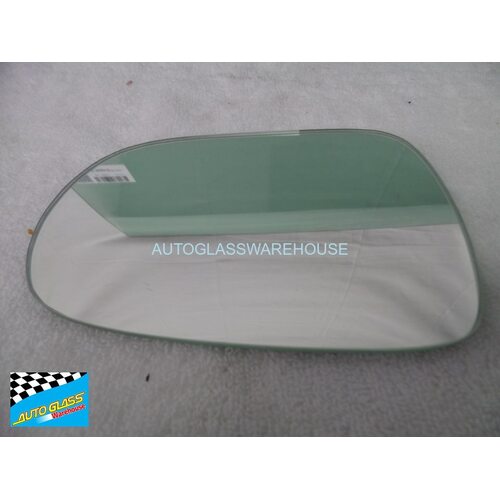 DAIHATSU SIRION M100 - 7/1998 to 1/2005 - 5DR HATCH - PASSENGER - LEFT SIDE MIRROR - FLAT GLASS ONLY - 156mm x 118mm - NEW