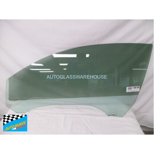 MERCEDES E CLASS W207 - 7/2009 to 12/2016 - 2DR COUPE - PASSENGER - LEFT SIDE FRONT DOOR GLASS - 1 HOLE - GREEN - NEW