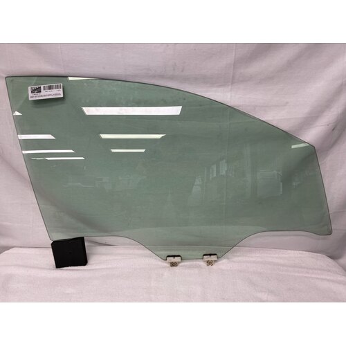 SUBARU LIBERTY BN - 9/2014 to 12/2020 - 4DR SEDAN - DRIVER - RIGHT SIDE FRONT DOOR GLASS - GREEN - (SECOND-HAND)
