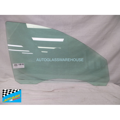 JAGUAR X-TYPE X400 - 10/2001 TO 12/2010 - 4DR SEDAN - DRIVER - RIGHT SIDE FRONT DOOR GLASS - (SECOND-HAND)