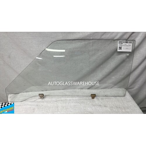 DATSUN 120Y B210 - 1/1973 TO 1/1979 - 5DR WAGON - PASSENGER - LEFT SIDE FRONT DOOR GLASS - (SECOND-HAND)