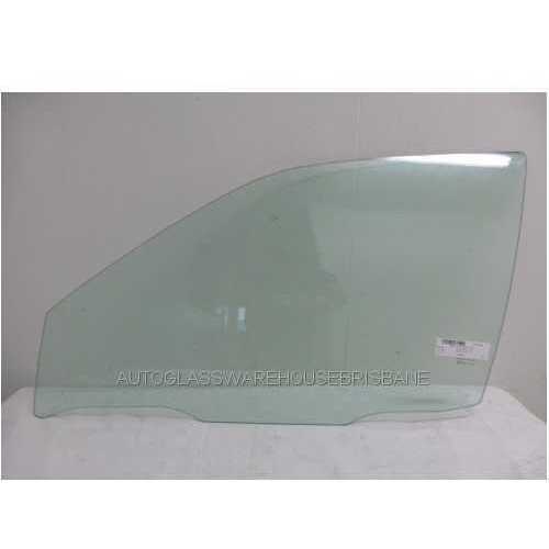 NISSAN SUNNY B14 - 1/1994 TO 1/1997 - 4DR SEDAN - PASSENGERS - LEFT SIDE FRONT DOOR GLASS - WITH FITTING - NEW
