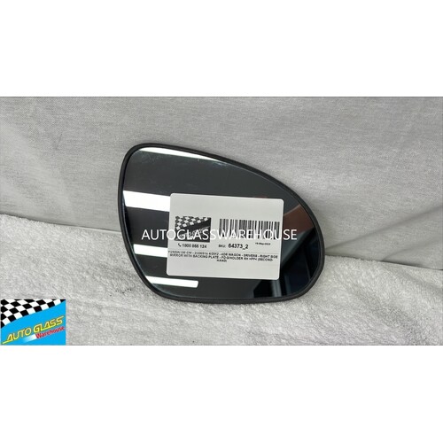HYUNDAI i30 CW - 2/2009 to 4/2012 - 4DR WAGON - DRIVERS - RIGHT SIDE MIRROR WITH BACKING PLATE - FD G/HOLDER RH >PP< (SECOND-HAND)