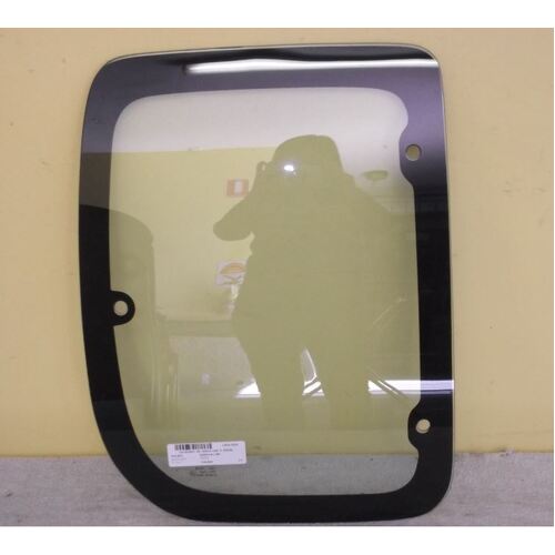 ISUZU D-MAX - 7/2008 TO 6/2012 - 2DR SPACE CAB - DRIVERS - RIGHT SIDE REAR OPERA GLASS - CALL FOR STOCK - NEW